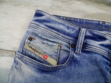 DIESEL SLEENKER SLIM RURKI SPODNIE JEANS 28/30 p78