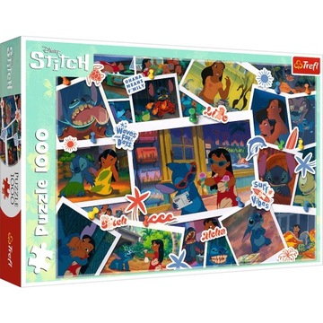 Puzzle - _1000_ - Lilo i Stich - Słodkie Wspomnienia
