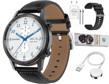 SMARTWATCH ZEGAREK MĘSKI 2024 GEN POLSKIE MENU POŁĄCZENIA SPORT SMART WATCH
