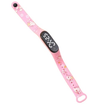 Zegarek cyfrowy LED Hello Kitty różowy