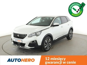 Peugeot 3008 II Crossover 1.2 PureTech 130KM 2016 Peugeot 3008 Navi Kamera cofania Klimatyzacja