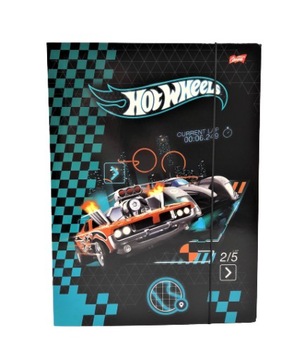 Teczka z gumką A4 St. Majewski Hot WHEELS wzór26