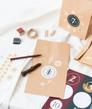 Kalendarz adwentowy Harry Potter Hogwarts markowy