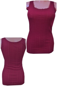 Podkoszulka damska bawełniany top koszulka basic XXL/3XL