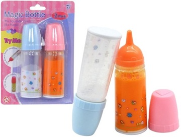 MAGICZNE BUTELECZKI DO LALEK MLEKO + SOK 4423