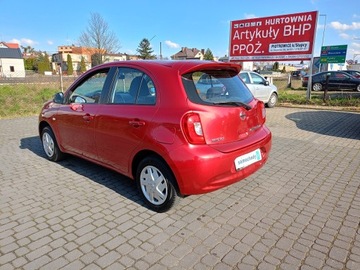 Nissan Micra IV Hatchback 5d Facelifting 1.2 80KM 2016 Nissan Micra 1.2 80KM Klima Bezwypadek I Właściciel, zdjęcie 6