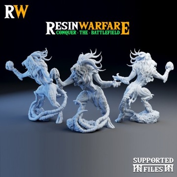 The Thirteen Tails Avatar of Andevas Resin Warfare