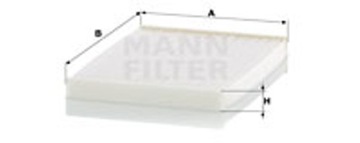 MANN-FILTER FILTR VZDUCHU CU 24 027