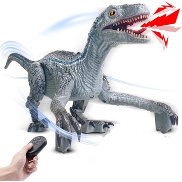 INTERAKTYWNY DINOZAUR LED ZDALNIE STEROWANY ROBOT