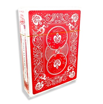 KARTY DO GRY PLASTIC COUTED STANDARD POKER BRYDŻ
