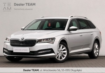 Skoda Superb III Kombi Facelifting 2.0 TDI SCR 200KM 2022 Skoda Superb LED Front Assist El. klapa Czujniki Salon FVAT Gwarancja