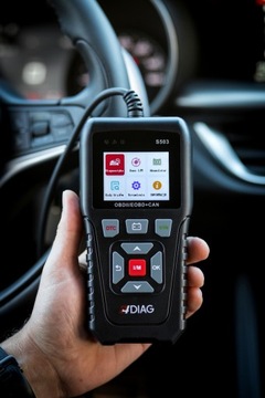 ТЕСТЕР ДИАГНОСТИЧЕСКИЙ СКАНЕР OBD2 ИНТЕРФЕЙС УНИВЕРСАЛЬНЫЙ ПОЛЬСКИЙ OBDII АВТОМОБИЛЬ