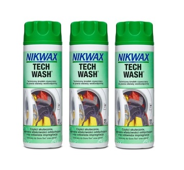Nikwax TECH WASH 900ml mydło płyn pranie czyszczenie odzież namiot plecak