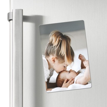 Благодарность гостям на причастие, крещение, годовалый Магнит с фото УЗОРЫ