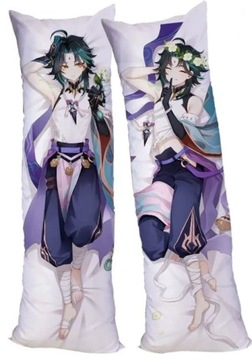 ПОДУШКА С НАВУШКОЙ 150 Х 50 СМ DAKIMAKURA ANIME XIAO GENSHIN IMPACT