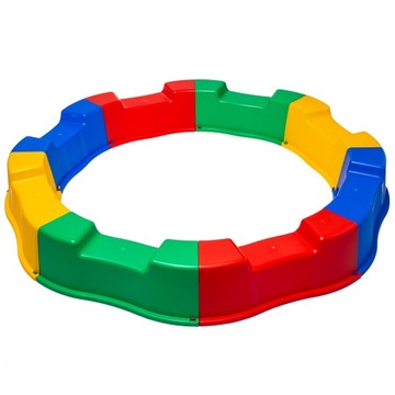 БОЛЬШАЯ ПЛАСТИКОВАЯ ПЕСОЧНИЦА ИГРУШКИ ДЛЯ ПЕСКА БЕЗ МЫЛЬНЫХ ПУЗЫРЕЙ