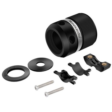 Monosaudio E100G — позолоченный штекер с заземляющим контактом