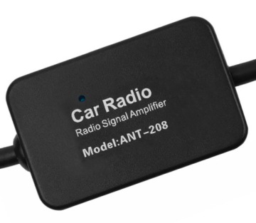 АВТОМОБИЛЬНАЯ АНТЕННА УСИЛИТЕЛЬ СИГНАЛА РАДИО AM FM 12V .