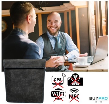 Etui na Kluczyk Klatka Faraday Blokada Sygnału Keyless Pokrowiec