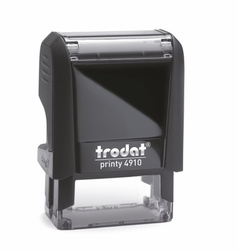 PIECZĄTKA TRODAT PRINTY 4910 CZARNA+ PROJEKT GUMKI