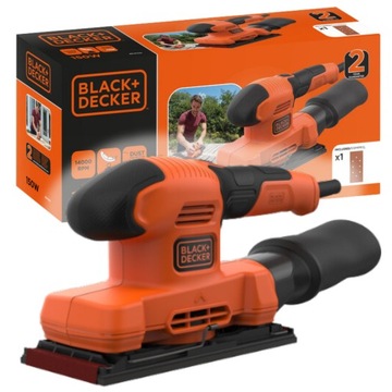 SZLIFIERKA WIELOFUNKCYJNA OSCYLACYJNA DO DRZEWA 150W BLACK DECKER BEW220