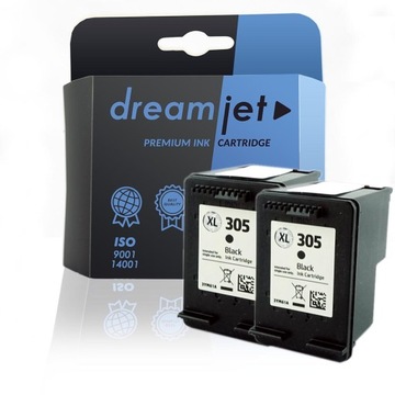 2x Tusz do HP 305 XL czarny HP DeskJet 2320 2710