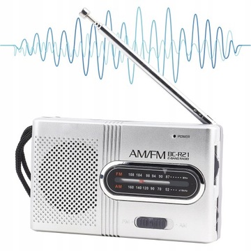 МАЛЕНЬКОЕ ПОРТАТИВНОЕ МИНИ-РАДИО FM AM