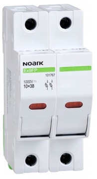 Podstawa bezpiecznikowa Ex9FP 2P 30A 1kV DC Noark