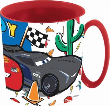 KUBEK PLASTIKOWY DLA DZIECI 260 ml CARS Wzór mix