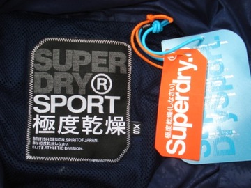 SUPERDRY GYM FUNNEL SHELL HOODED Kurtka Damska NOWA r XS/S