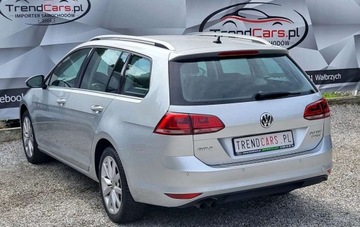 Volkswagen Golf VII Variant 2.0 TDI CR DPF BlueMotion Technology 150KM 2013 Volkswagen Golf 2.0 150 KM navi bezwypadkowy serwisowany Gwarancja Oplacony, zdjęcie 6