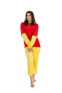 PIŻAMA KOMBINEZON ONESIE DRES PUCHATEK 148-158 [S]