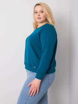 Gładka BLUZKA DAMSKA wygodna PLUS SIZE - XL