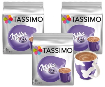Kapsułki TASSIMO MILKA 5 x 8 KARTON