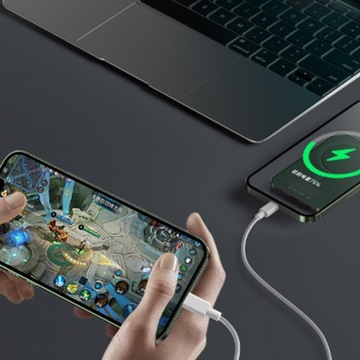 Магнитный беспроводной Powerbank 5000 мАч с быстрой зарядкой Mag-Safe