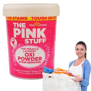 THE PINK STUFF ПОРОШОК-ПЯТНАВЫВОДИТЕЛЬ ДЛЯ OXI POWDER COLORS ДЛЯ ЗАГРЯЗНЕНИЙ 1кг
