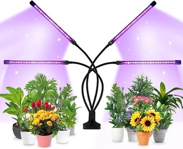 Lampa do Uprawy Roślin Domowych 80 Diod LED