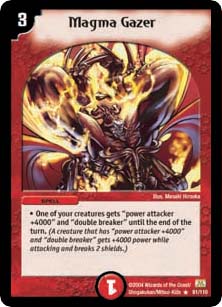 *DM-01 DUEL MASTERS - MAGMA GAZER - !!