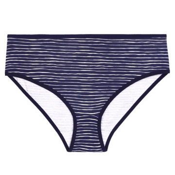 ТРУСИКИ ЖЕНСКИЕ ИЗ ХЛОПКА В ПОЛОСКУ MORAJ XXL x4