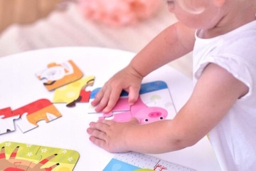 Пазл с животными - 20 деталей