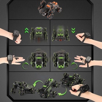 ИГРУШЕЧНАЯ МАШИНКА С ДИСТАНЦИОННЫМ УПРАВЛЕНИЕМ ЖЕСТАМИ + ПУЛЬТ ДИСТАНЦИОННОГО УПРАВЛЕНИЯ