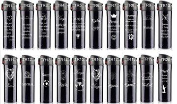 Термокружка в подарок в элегантной КОРОБКЕ с вашей гравировкой, ЛОГОТИПОМ.