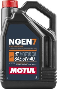 OLEJ MOTUL 5W40 4L NGEN 7 4T / MOTOCYKLE