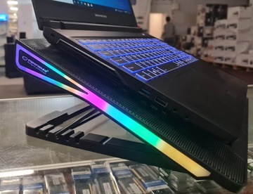 PODKŁADKA CHŁODZĄCA POD LAPTOPA GAMINGOWA RGB LED