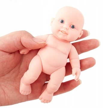 New 1PC 12cm Realistic Baby Doll Vinyl Newborn
