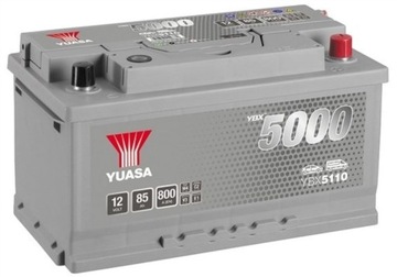 Akumulator Yuasa YBX5110 85Ah, 85 Ah, 800 A, 315x175x175