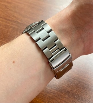 Браслет для часов 22 мм, полные звенья