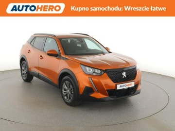 Peugeot 2008 II SUV 1.2 PureTech 100KM 2021 Peugeot 2008 auto światła, led, navi, pdc, niski, zdjęcie 9