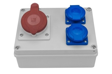 Rozdzielnica R-BOX 190 16A5P 2X250V B.1602
