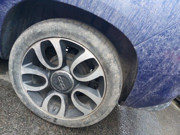 2× DISK HLINÍK FIAT OE 7.0" X 17" 4X98